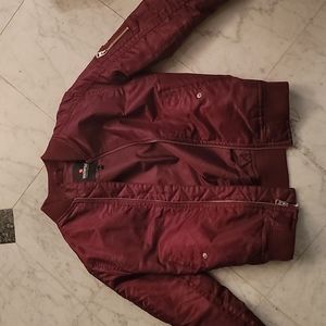 Southpole Burgundy Jacket | Size M Boys